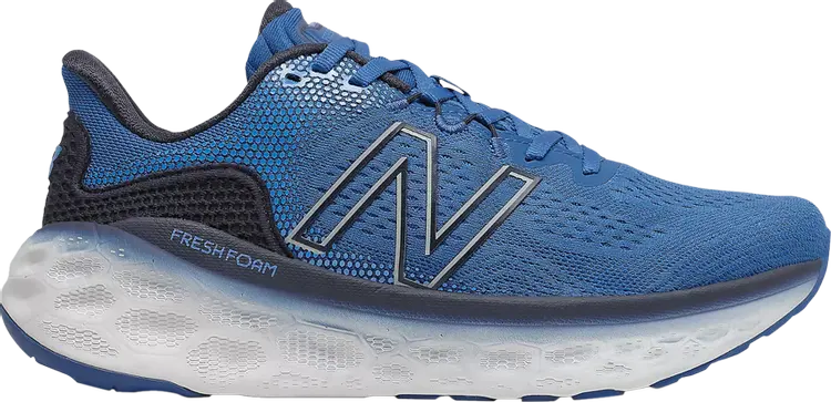 Кроссовки New Balance Fresh Foam More v3 2E Wide 'Laser Blue', синий 
Кроссовки New Balance Fresh Foam More v3 2E Wide 'Laser Blue', синий