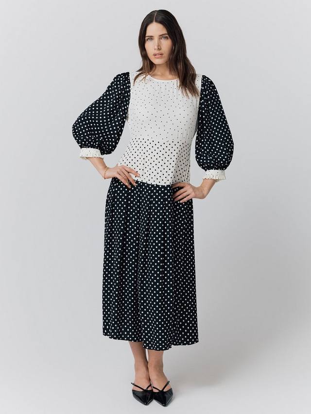 Миди-платье iris в горошек Ghost, черный/белый
Миди-платье iris в горошек Ghost, черный/белый