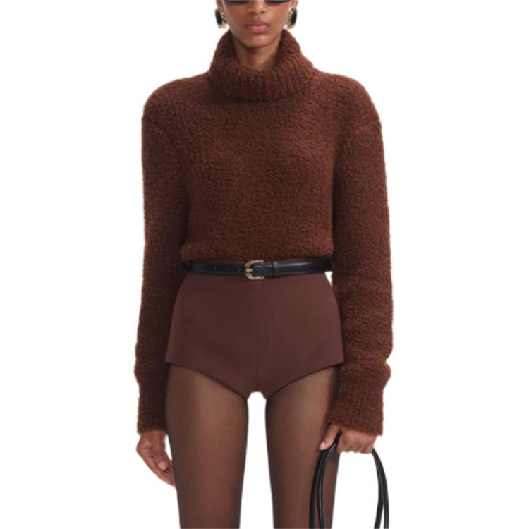 Self-portrait Свитер Self portrait женский темно-коричневый
Self-portrait Свитер Self portrait женский темно-коричневый