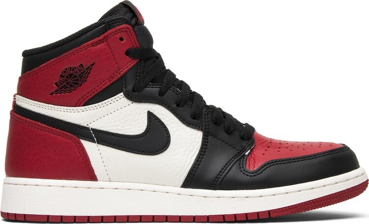 Кроссовки Air Jordan 1 Retro High OG BG Bred Toe, красный
Кроссовки Air Jordan 1 Retro High OG BG Bred Toe, красный