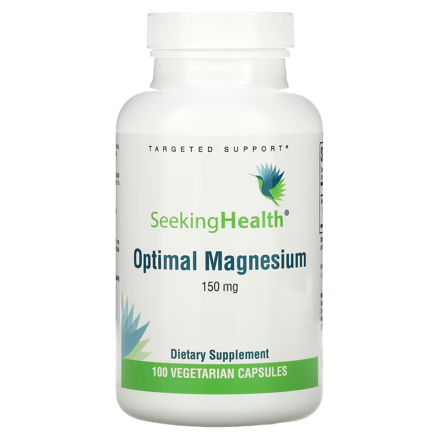 Seeking Health, Optimal Magnesium, 150 мг, 100 вегетарианских капсул
Seeking Health, Optimal Magnesium, 150 мг, 100 вегетарианских капсул