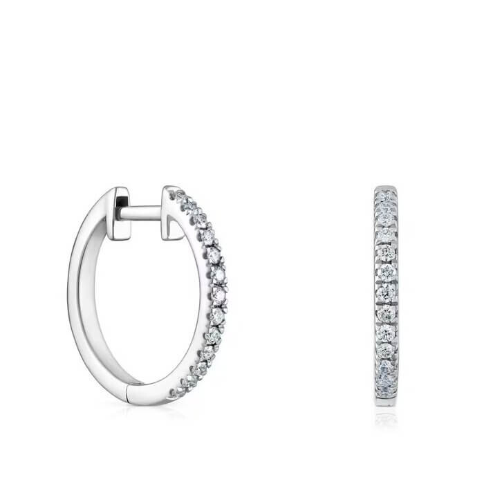 Серьги-кольца Tous Les Classiques Short, 11 мм, белое золото/бриллианты
Серьги-кольца Tous Les Classiques Short, 11 мм, белое золото/бриллианты