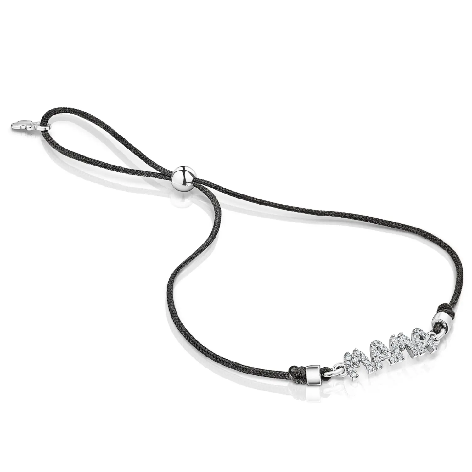 Браслет Tous Crossword Mama, белое золото/бриллианты 
Браслет Tous Crossword Mama, белое золото/бриллианты