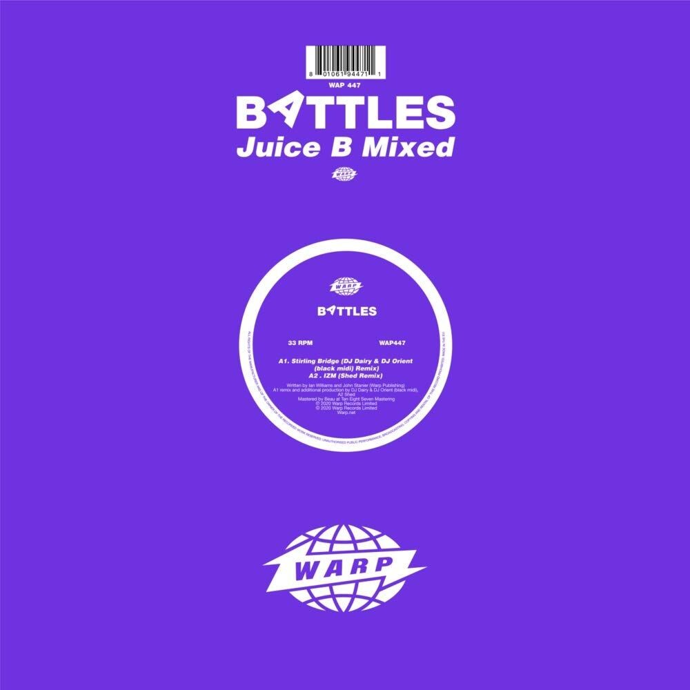 Виниловая пластинка LP Juice B Mixed (12") - Battles
Виниловая пластинка LP Juice B Mixed (12") - Battles