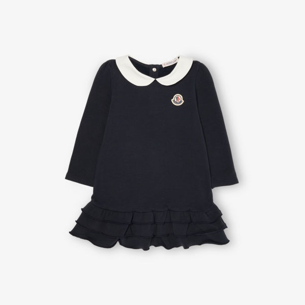 Платье Moncler из стрейч-хлопка с рюшами и длинными рукавами 3 месяца-3 года, синий
Платье Moncler из стрейч-хлопка с рюшами и длинными рукавами 3 месяца-3 года, синий