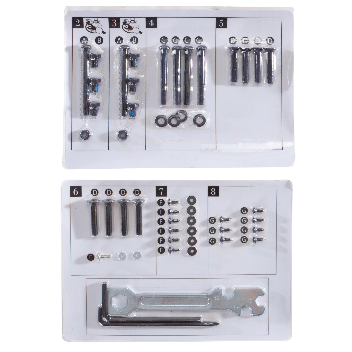 набор винтов DOMYOS
набор винтов DOMYOS