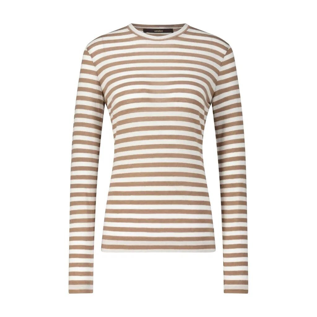 Полосатая рубашка с длинными рукавами Windsor., коричневый
Полосатая рубашка с длинными рукавами Windsor., коричневый