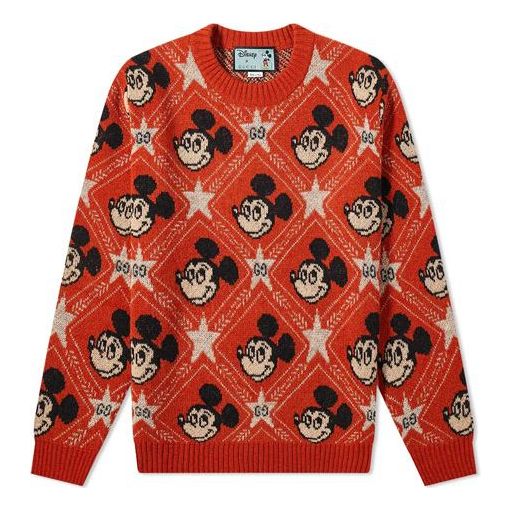 Свитер x disney mickey mouse pattern crewneck knitted sweater for men orange Gucci, красный
Свитер x disney mickey mouse pattern crewneck knitted sweater for men orange Gucci, красный