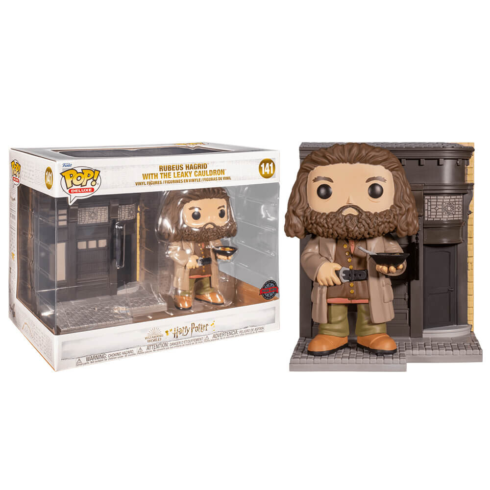Фигурка Funko Pop! Deluxe Wizarding World Harry Potter, Рубеус Хагрид и Дырявый Котёл
Фигурка Funko Pop! Deluxe Wizarding World Harry Potter, Рубеус Хагрид и Дырявый Котёл
