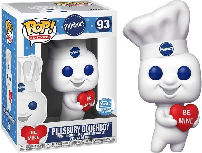 Funko POP Pillsbury 93 Pillsbury Doughboy (сердце), специальное издание Funko POP!
Funko POP Pillsbury 93 Pillsbury Doughboy (сердце), специальное издание Funko POP!