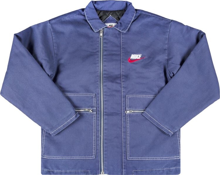 Куртка Supreme x Nike Double Zip Quilted Work Jacket 'Navy', синий
Куртка Supreme x Nike Double Zip Quilted Work Jacket 'Navy', синий