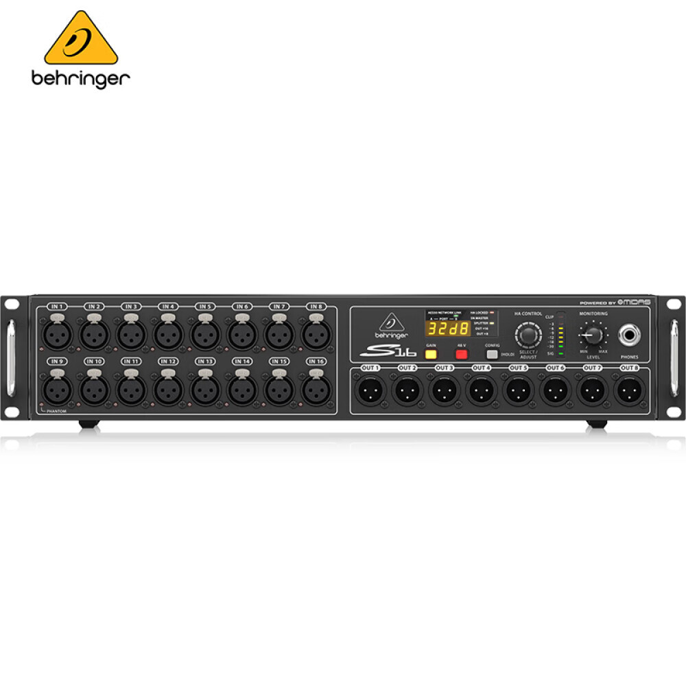 Сценическое усиление звука Behringer S16 S32
Сценическое усиление звука Behringer S16 S32