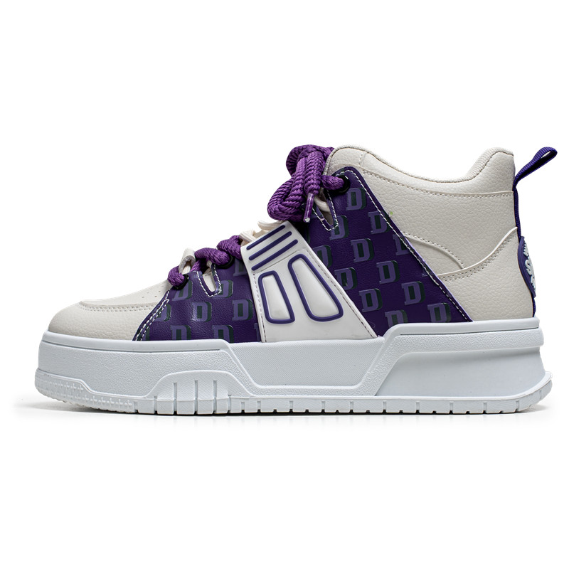 Износостойкие амортизирующие дышащие поддерживающие мид-топ скейтбордские кроссовки для подростков Cotton Gene, белый/фиолетовый
Износостойкие амортизирующие дышащие поддерживающие мид-топ скейтбордские кроссовки для подростков Cotton Gene, белый/фиолетовый