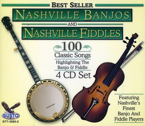 CD диск Nashville Banjo-Fiddles: 100 Classic Songs
CD диск Nashville Banjo-Fiddles: 100 Classic Songs