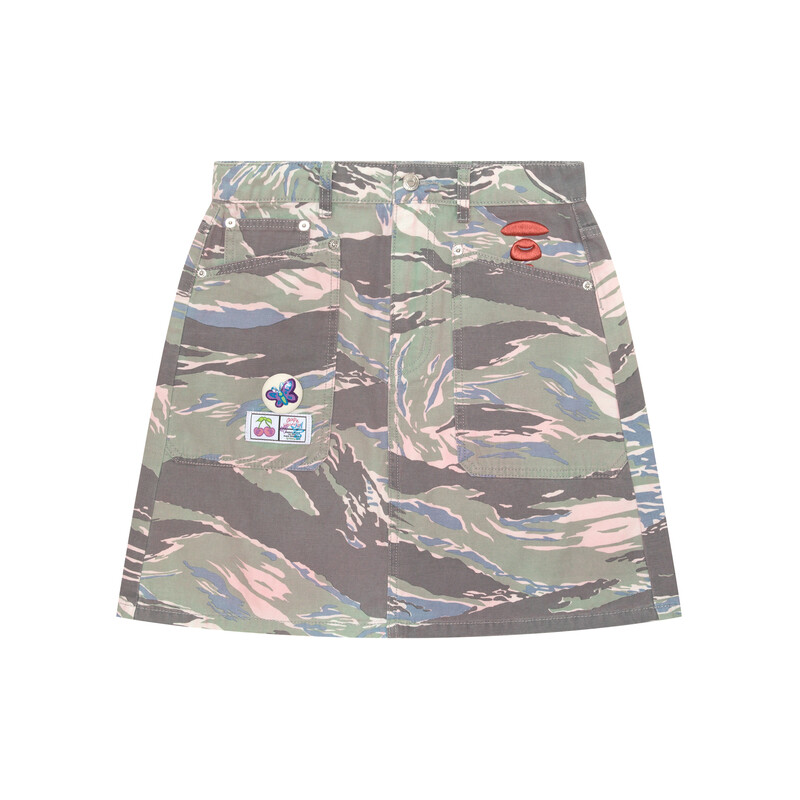 Юбка повседневная женская камуфляжная MLE Aape
Юбка повседневная женская камуфляжная MLE Aape