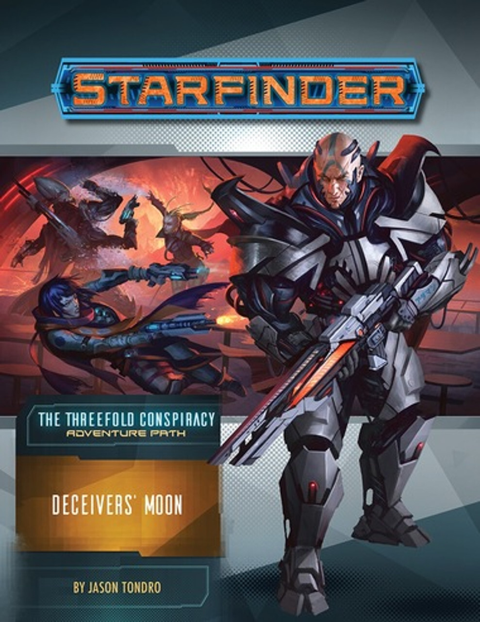 Ролевая игра Starfinder RPG: Adventure Path #27 - Deceivers’ Moon (The Threefold Conspiracy 3 of 6)
Ролевая игра Starfinder RPG: Adventure Path #27 - Deceivers’ Moon (The Threefold Conspiracy 3 of 6)