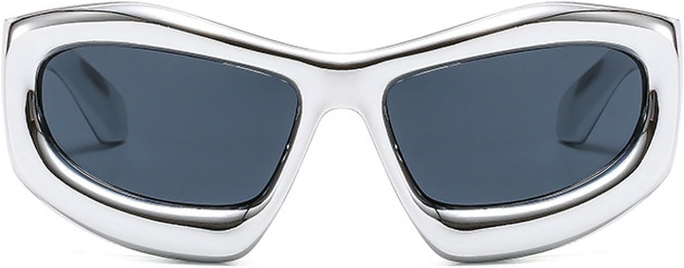 Laureles — большие женские солнцезащитные очки в стиле Y2K, сине-красные солнцезащитные очки «Кошка», мужские винтажные солнцезащитные очки в стиле панк для вождения, Silver Grey
Laureles — большие женские солнцезащитные очки в стиле Y2K, сине-красные солнцезащитные очки «Кошка», мужские винтажные солнцезащитные очки в стиле панк для вождения, Silver Grey