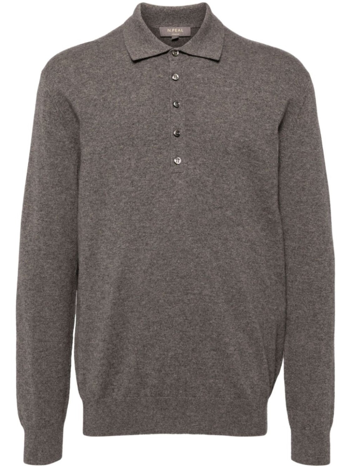 N.Peal рубашка поло Greenwich, нейтральный цвет 
N.Peal рубашка поло Greenwich, нейтральный цвет