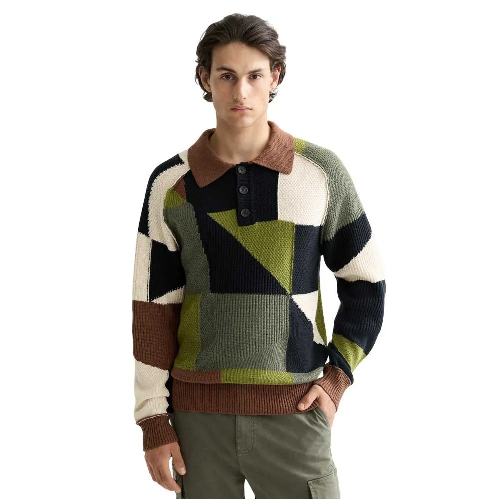 Поло с коротким рукавом Scotch & Soda Patch Work, зеленый
Поло с коротким рукавом Scotch & Soda Patch Work, зеленый