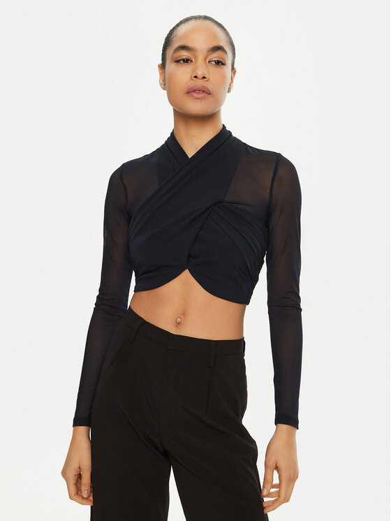 Узкая блузка Bardot, синий
Узкая блузка Bardot, синий