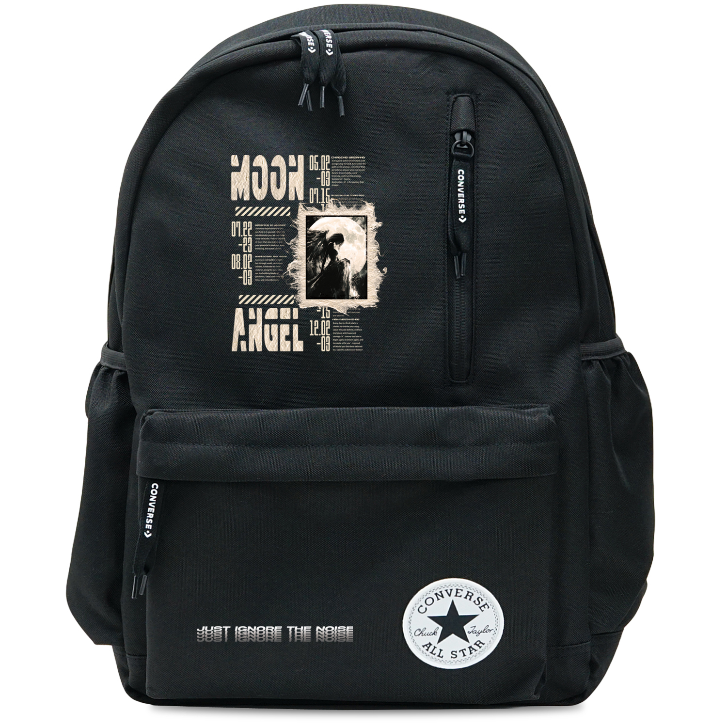 Converse Полиэстеровый рюкзак для студентов среднего размера унисекс черный, Black
Converse Полиэстеровый рюкзак для студентов среднего размера унисекс черный, Black