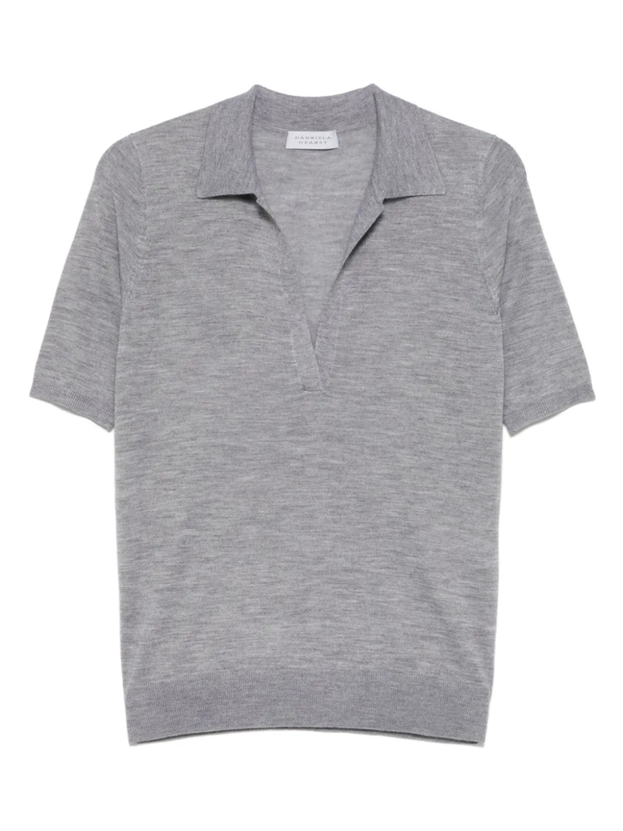 Вязаный топ-поло Gabriela Hearst, серый
Вязаный топ-поло Gabriela Hearst, серый