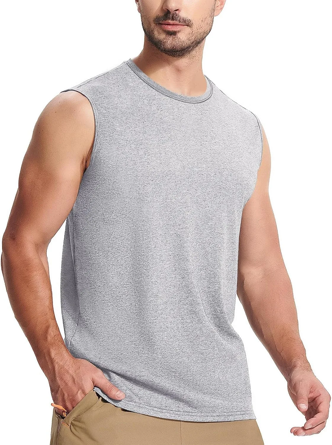 Мужская майка-безрукавка Stretchy для тренировок
Мужская майка-безрукавка Stretchy для тренировок