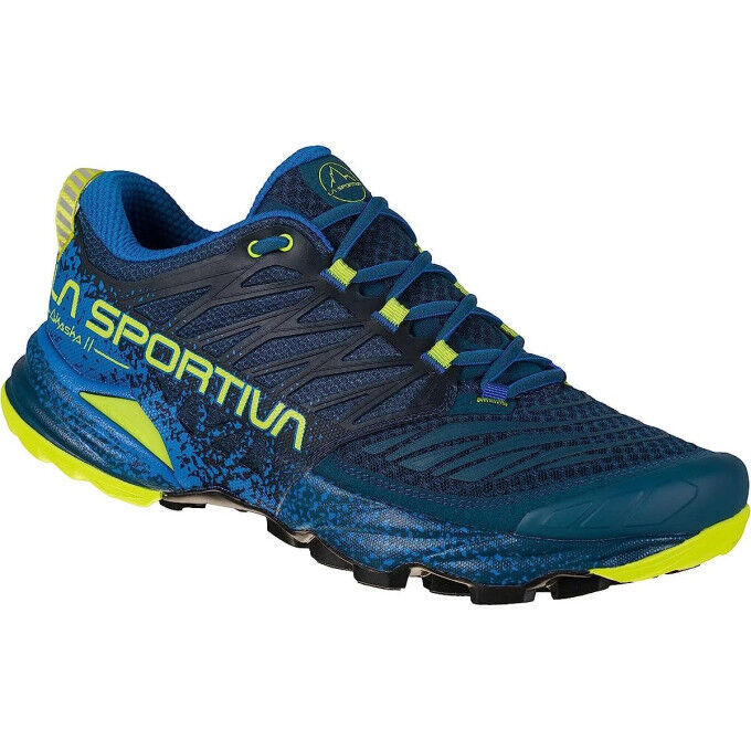 Кроссовки для горного бега La Sportiva AKASHA II Storm Blue / Lime punch
Кроссовки для горного бега La Sportiva AKASHA II Storm Blue / Lime punch