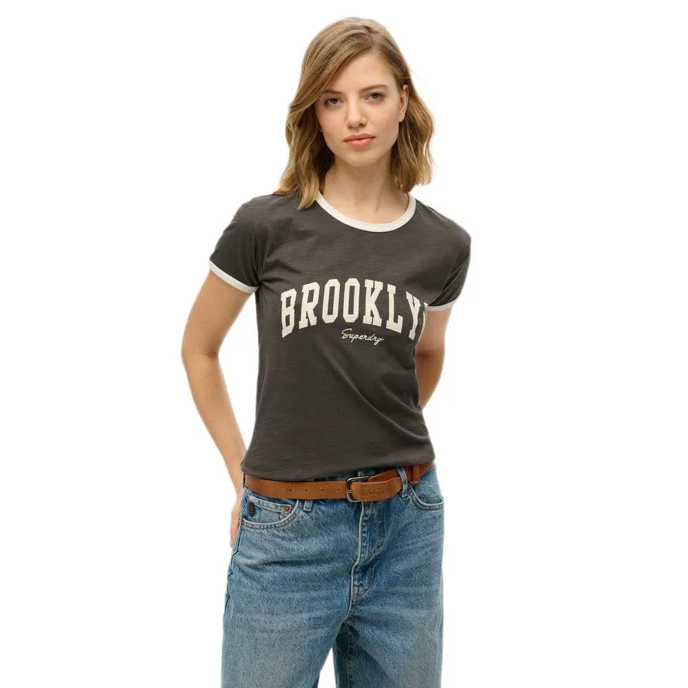 Футболка с коротким рукавом Superdry Ath Ess Ringer Fitted, черный
Футболка с коротким рукавом Superdry Ath Ess Ringer Fitted, черный