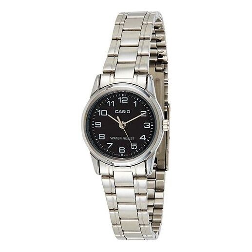 Часы CASIO Quartz Waterproof Black Analog, черный 
Часы CASIO Quartz Waterproof Black Analog, черный