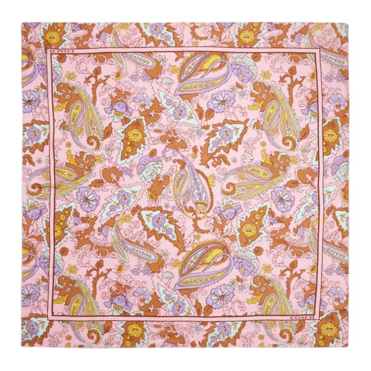 COACH Шелковый шарф Pink
COACH Шелковый шарф Pink