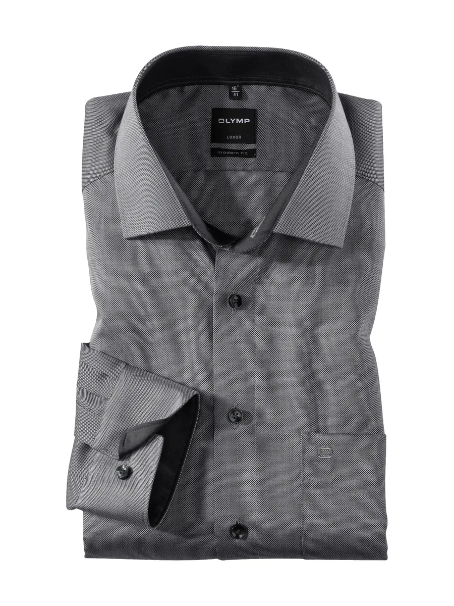 Деловая рубашка OLYMP "Luxor Modern Fit", черный
Деловая рубашка OLYMP "Luxor Modern Fit", черный