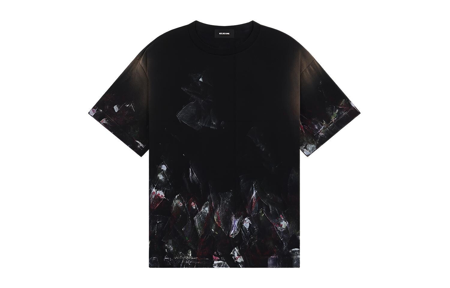 Футболка унисекс черная We11Done, черный
Футболка унисекс черная We11Done, черный