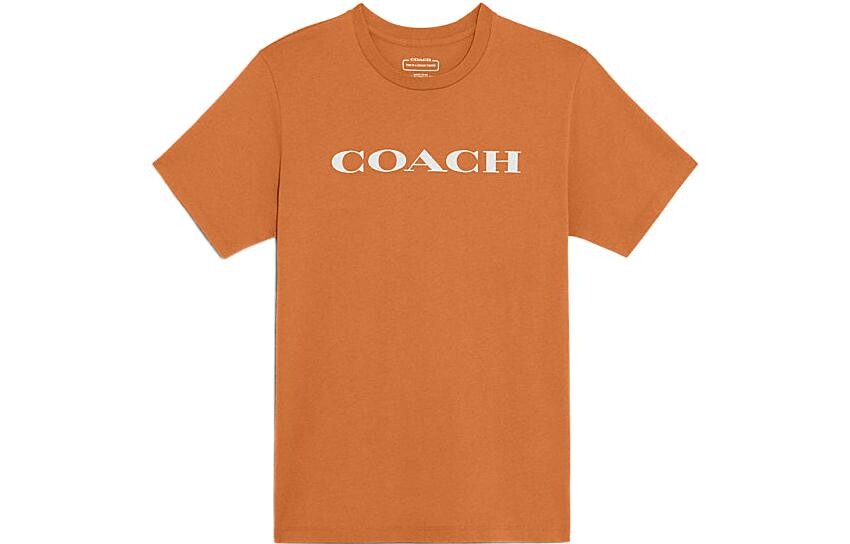 Футболка мужская оранжевая Coach, оранжевый
Футболка мужская оранжевая Coach, оранжевый