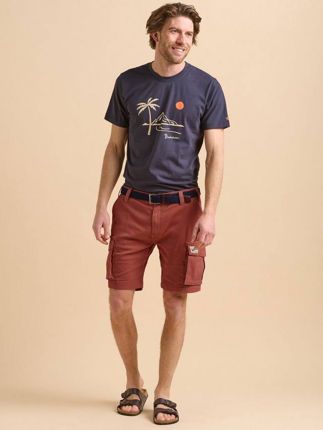 Шорты-карго из хлопковой смеси Brakeburn, красный
Шорты-карго из хлопковой смеси Brakeburn, красный