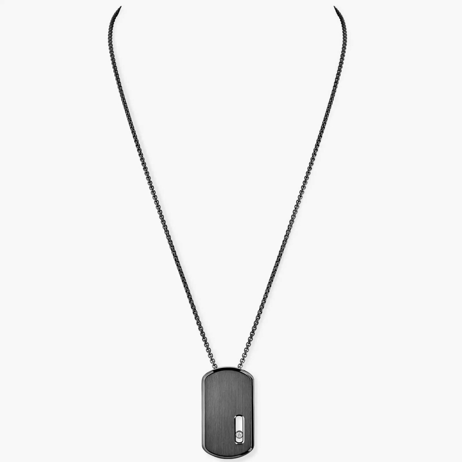 Колье Messika Move Titanium LM, графитовый титан/бриллиант
Колье Messika Move Titanium LM, графитовый титан/бриллиант