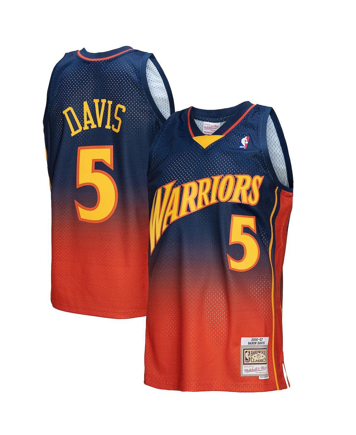 Мужская футболка baron davis navy, orange golden state warriors 2006/07 hardwood classics fadeaway swingman player Mitchell & Ness, мульти
Мужская футболка baron davis navy, orange golden state warriors 2006/07 hardwood classics fadeaway swingman player Mitchell & Ness, мульти