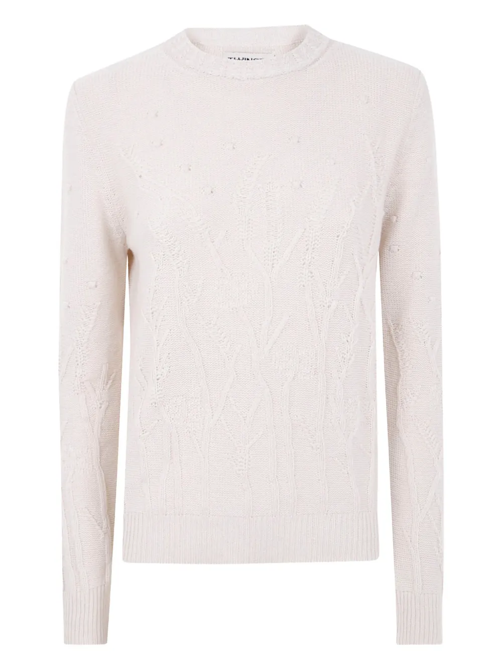 Декорированный свитер TWINSET, нейтральный
Декорированный свитер TWINSET, нейтральный