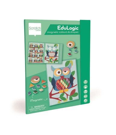 Царапина, Магнитный пазл, Формы и цвета, Сова Madd Capp
Царапина, Магнитный пазл, Формы и цвета, Сова Madd Capp