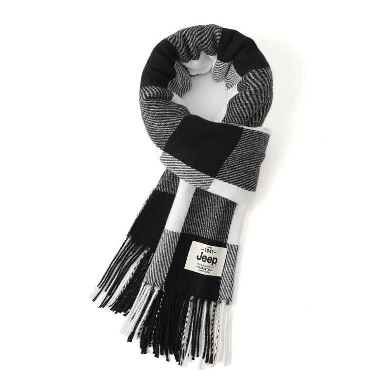 Jeep Вязаный шарф унисекс, Black
Jeep Вязаный шарф унисекс, Black