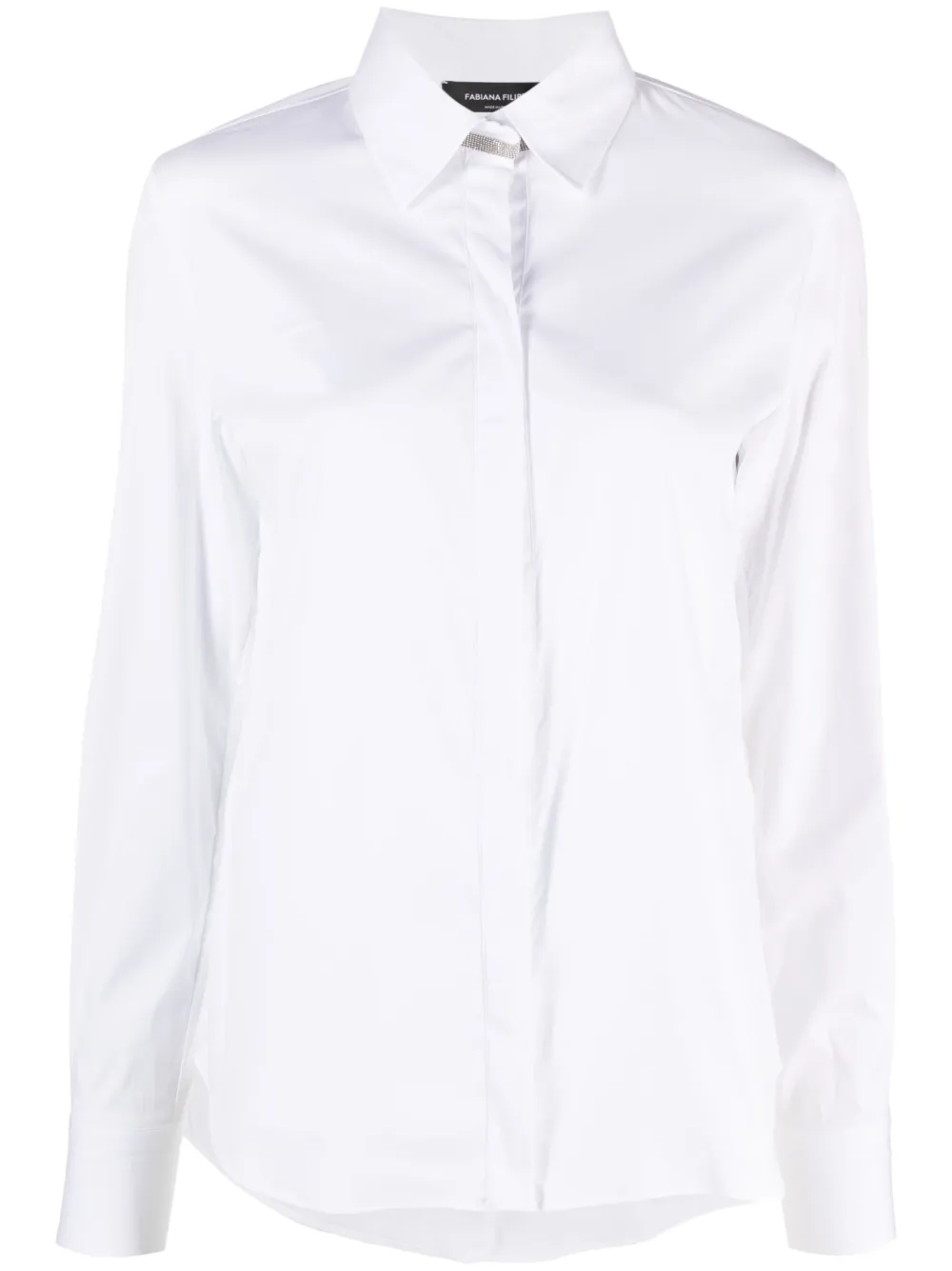 Рубашка с бусинами Fabiana Filippi, белый
Рубашка с бусинами Fabiana Filippi, белый