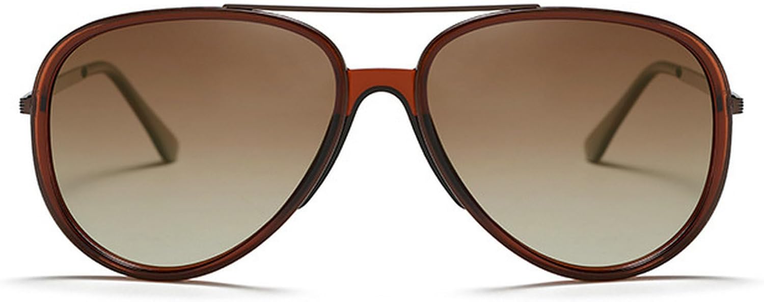 Ретро-солнцезащитные очки-пилот в металлической оправе для женщин и мужчин, 2025 год, роскошные модные винтажные овальные солнцезащитные очки с двойной дужкой mincl, Cradient Brown
Ретро-солнцезащитные очки-пилот в металлической оправе для женщин и мужчин, 2025 год, роскошные модные винтажные овальные солнцезащитные очки с двойной дужкой mincl, Cradient Brown