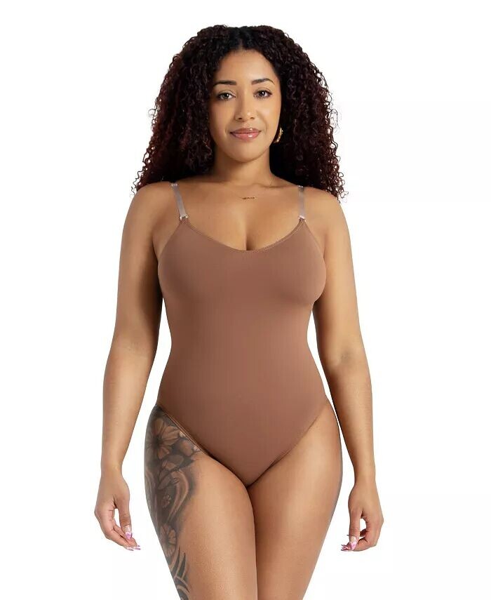 Женский купальник на бретельках с прозрачными переходными бретелями Capezio, бежевый
Женский купальник на бретельках с прозрачными переходными бретелями Capezio, бежевый