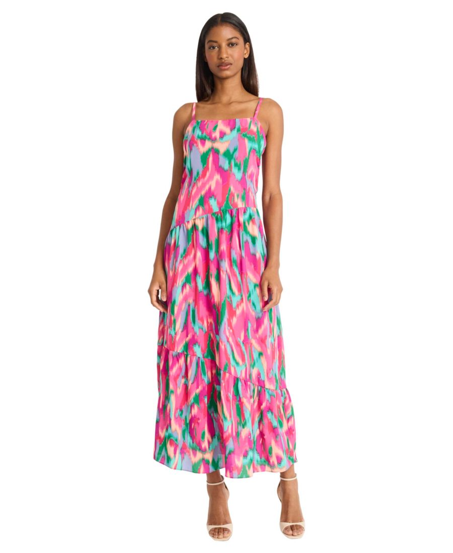 Женское длинное платье без рукавов с прямым вырезом Donna Morgan, Peach/Fuchsia
Женское длинное платье без рукавов с прямым вырезом Donna Morgan, Peach/Fuchsia