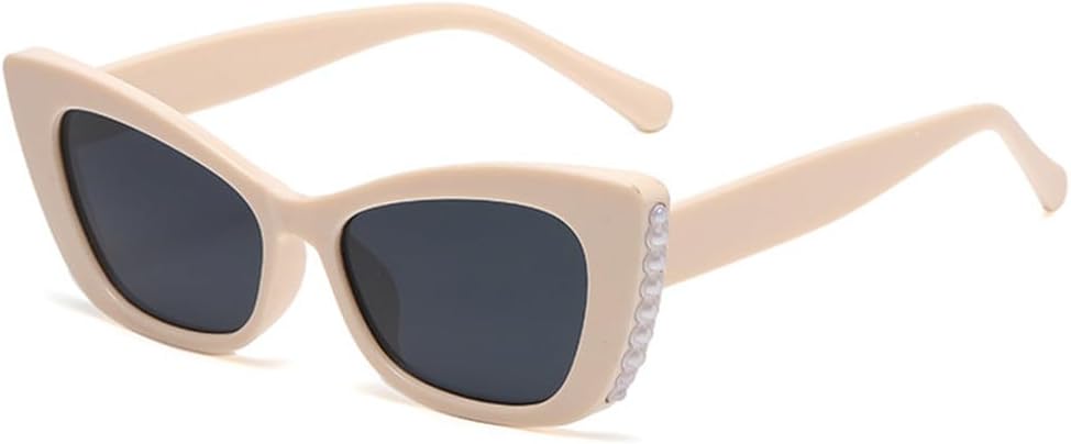 Винтажные солнцезащитные очки «кошачий глаз» с жемчугом, женские и мужские, в стиле панк, белые солнцезащитные очки, модные и стильные очки для активного отдыха HVTVTLA, C4
Винтажные солнцезащитные очки «кошачий глаз» с жемчугом, женские и мужские, в стиле панк, белые солнцезащитные очки, модные и стильные очки для активного отдыха HVTVTLA, C4