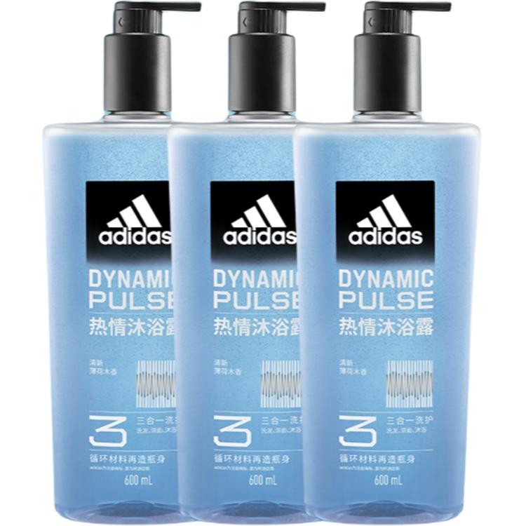 Мужской гель для душа Passionate увлажняющий очищающий с пачули 250мл/600мл/600мл*2 Adidas
Мужской гель для душа Passionate увлажняющий очищающий с пачули 250мл/600мл/600мл*2 Adidas