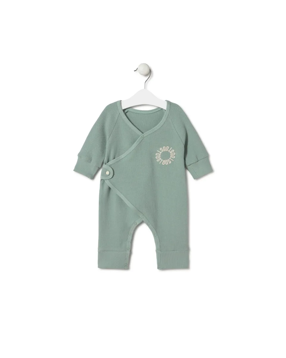 Детский комбинезон из мягкого окрашенного пике Tous, бирюзовый
Детский комбинезон из мягкого окрашенного пике Tous, бирюзовый