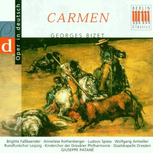 CD диск Bizet / Rothenberger / Spiess / Lrc / Patane: Carmen
CD диск Bizet / Rothenberger / Spiess / Lrc / Patane: Carmen