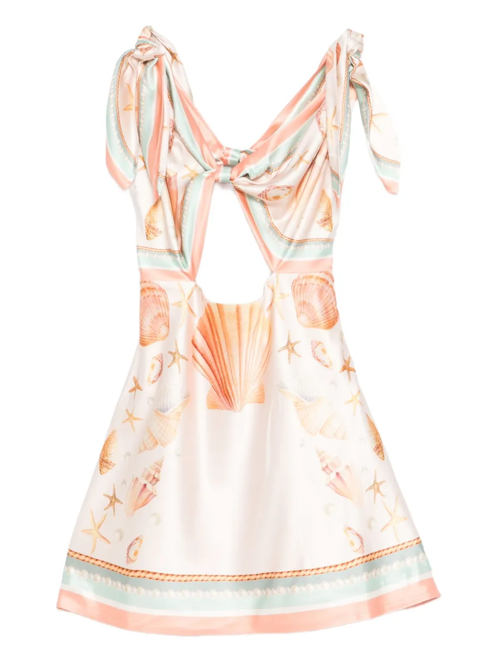 Мини-платье Icelyn с принтом ракушек и узлом спереди Retrofete, розовый
Мини-платье Icelyn с принтом ракушек и узлом спереди Retrofete, розовый