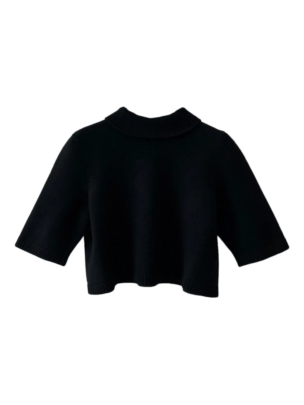 Джемпер с высоким воротником и короткими рукавами Alaïa, черный
Джемпер с высоким воротником и короткими рукавами Alaïa, черный